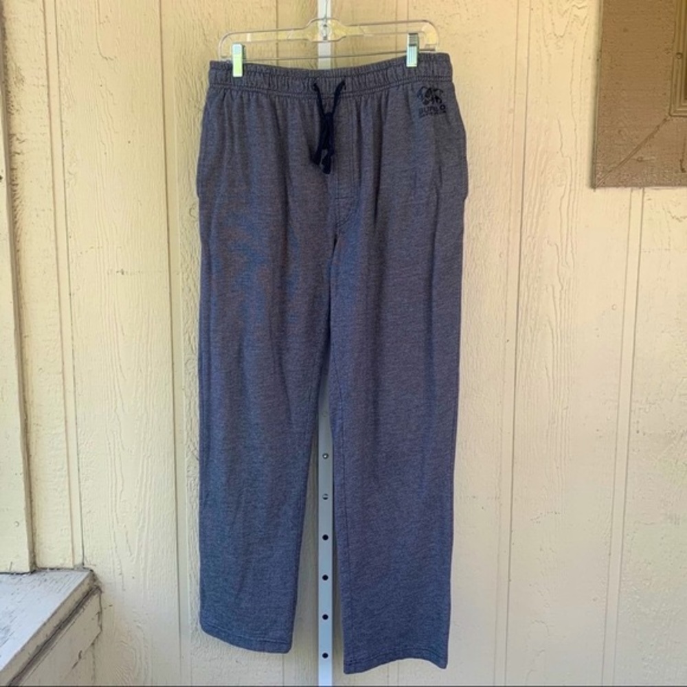 Buffalo David Bitton Grey Cotton Sweatpants | M